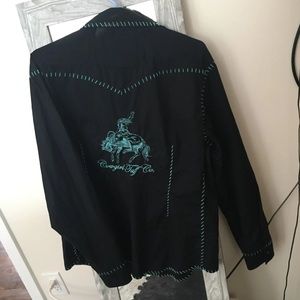 Cowgirl Tuff button down